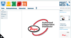 Desktop Screenshot of dwyer-instruments.de